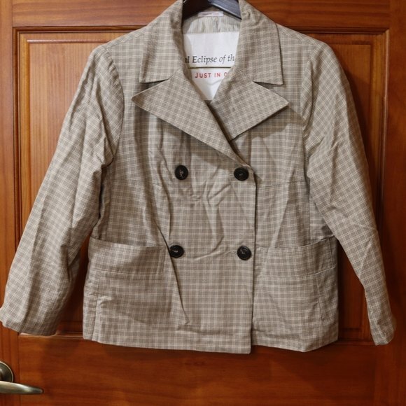 Vintage “Just In Case – Total Eclipse of the Heart” Plaid Skirt Suit – Euro 44 & - Picture 4 of 16